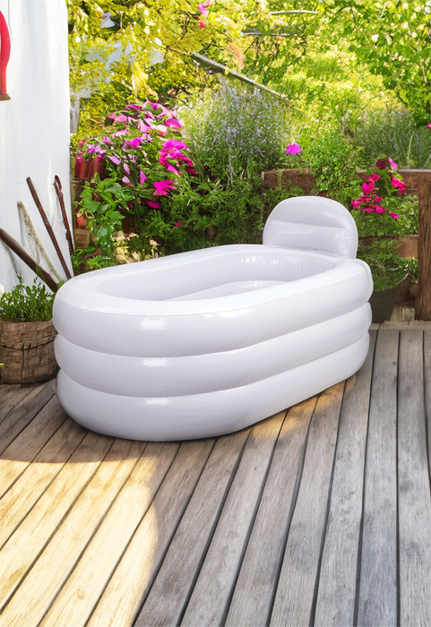 Badkar Uppblåsbart 131 x 79 x 67 cm